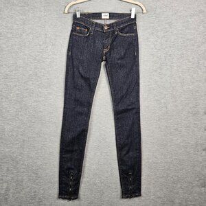 HUDSON Women's Juliette Refine Super Skinny Dark blue low rise Jean Size 24